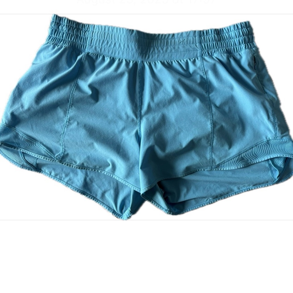 Lululemon Athletica Light Blue Athletic Shorts